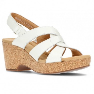 SANDALIA CLARKS GISELLE WHITE