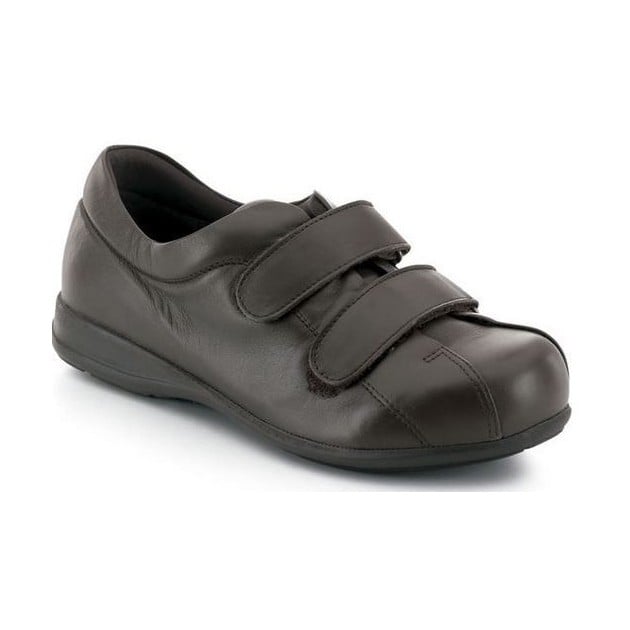 ZAPATOS CALZAMEDI VELCRO UNISEX PIE DIABETICO MARRON ZAPATOS CALZAMEDI VELCRO UNISEX PIE DIABETICO MARRON