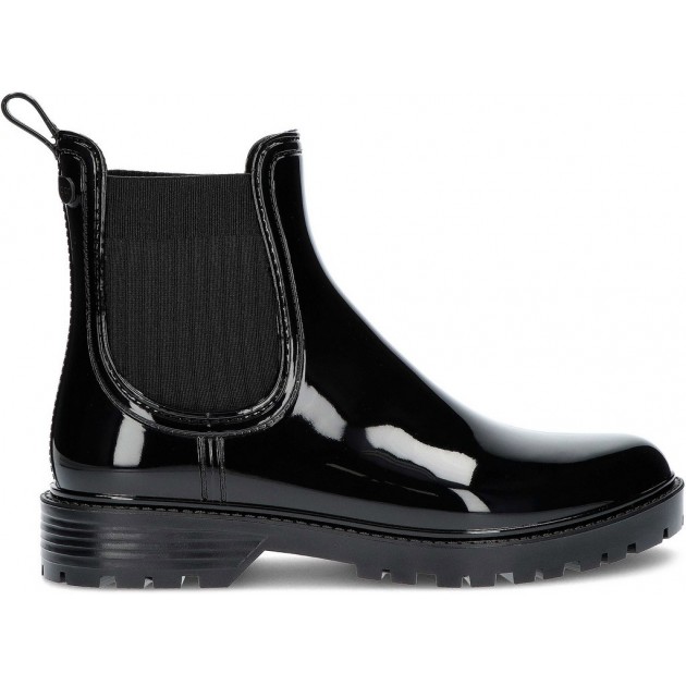 BOTINES DE AGUA MUJER IGOR TRAK BRILLO NEGRO BOTINES DE AGUA MUJER IGOR TRAK BRILLO NEGRO