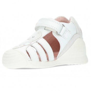SANDALIA BIOMECANICS BEBÉ CABALLITO 222110 BLANCO