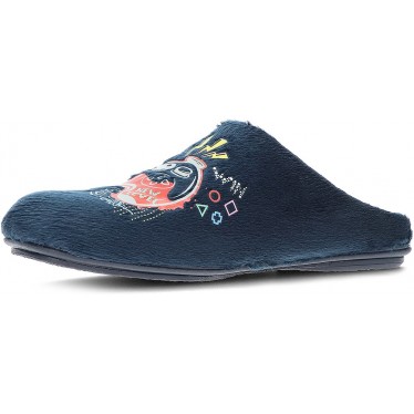 PANTUFLAS VULLADI 4611 GAMING MARINO