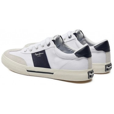 DEPORTIVA PEPE JEANS KENTON STRAP PMS31042 M WHITE