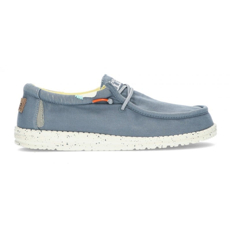 ZAPATOS DUDE WALLY WASHED 1115 BLUE_STONE