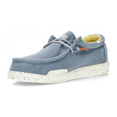 ZAPATOS DUDE WALLY WASHED 1115 BLUE_STONE