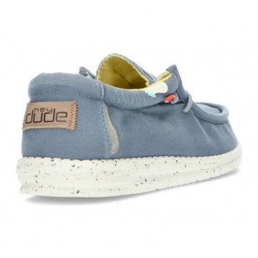 ZAPATOS DUDE WALLY WASHED 1115 BLUE_STONE