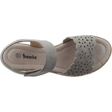 SANDALIAS VICTORIA WAMBA 2031101 PICADA GRIS