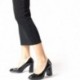 ZAPATOS CON TACÓN WONDERS TINI M-5601 NEGRO