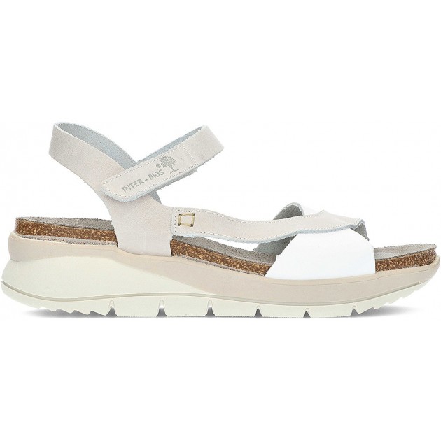 SANDALIAS MUJER INTERBIOS 6910 BLANCO