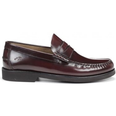 FLUCHOS F0047 STAMFORD MOCASIN HOMBRE BURDEOS