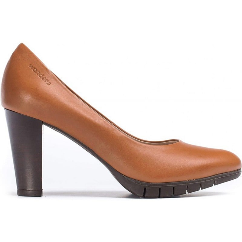 ZAPATOS DE SALÓN WONDERS MACY M-1973 CUERO