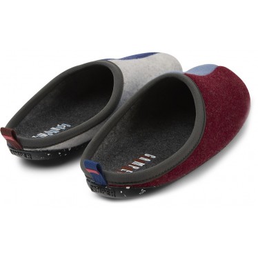 PANTUFLAS CAMPER TWINS K100824 GRANATE