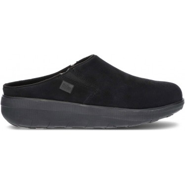 ZUECO FITFLOP LOAFF SUEDE B80 BLACK