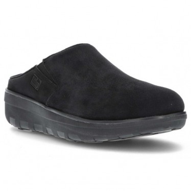 ZUECO FITFLOP LOAFF SUEDE B80 BLACK
