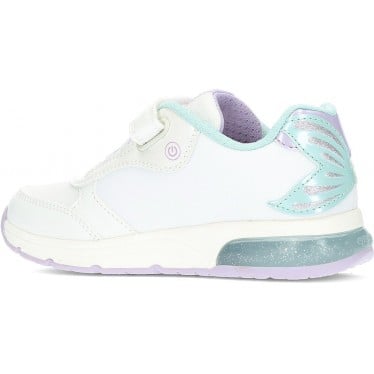 SNEAKERS GEOX ARIEL J358VA PRINCESAS WHITE