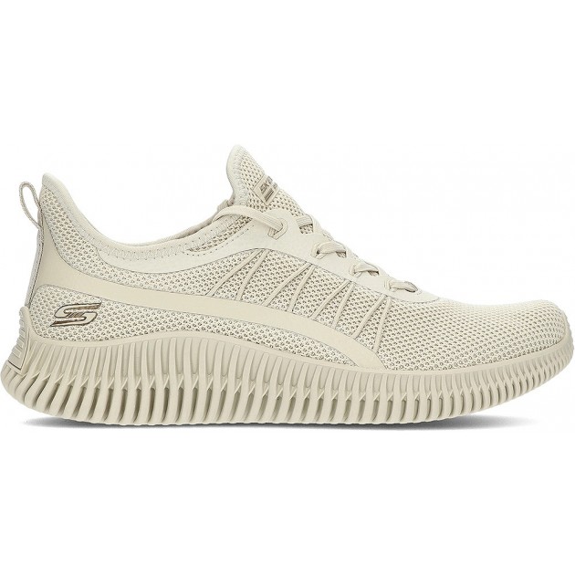 ZAPATILLA SKECHERS BOBS SPORT NEW AESTHETICS 117417 TAUPE