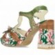 ZAPATOS CON TACÓN LAURA VITA NAYAO FLORAL_VERDE