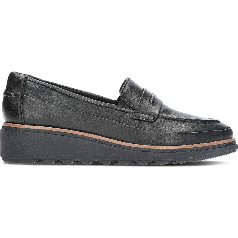 MOCASIN CLARKS SHARON ASTER BLACK