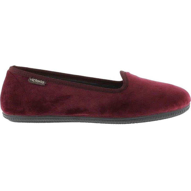 BAILARINA VICTORIA ODA TERCIOPELO 1049114 SLIPPERS BURDEOS