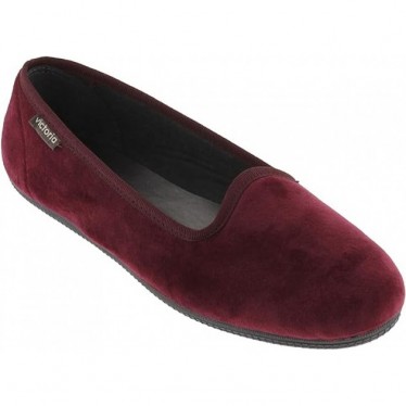 BAILARINA VICTORIA ODA TERCIOPELO 1049114 SLIPPERS BURDEOS