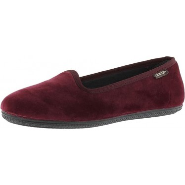 BAILARINA VICTORIA ODA TERCIOPELO 1049114 SLIPPERS BURDEOS