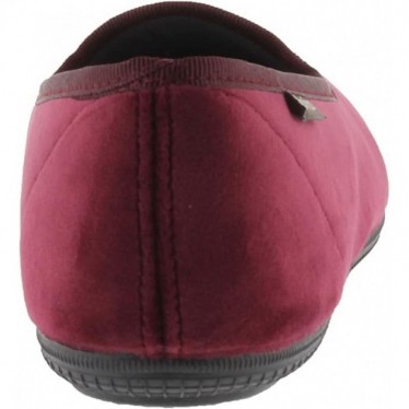 BAILARINA VICTORIA ODA TERCIOPELO 1049114 SLIPPERS BURDEOS