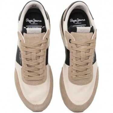 DEPORTIVA PEPE JEANS BUSTER TAPE PMS60006 BEIGE