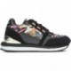 SNEAKER MARIAMARE 63318 FLORAL W BLACK