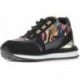 SNEAKER MARIAMARE 63318 FLORAL W BLACK