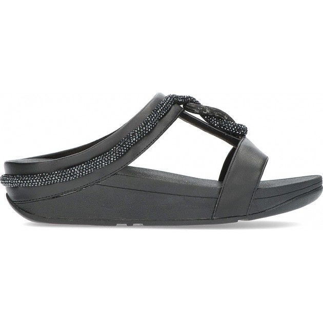 SANDALIAS FITFLOP FINO FQ4 BLACK SANDALIAS FITFLOP FINO FQ4 BLACK