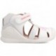 SANDALIA DE PIEL BIOMECANICS 222109 BLANCO