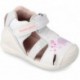 SANDALIA DE PIEL BIOMECANICS 222109 BLANCO