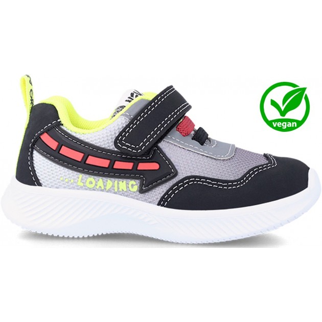 DEPORTIVA CON LUZ GARVALIN 231805-B VEGAN GRIS DEPORTIVA CON LUZ GARVALIN 231805-B VEGAN GRIS