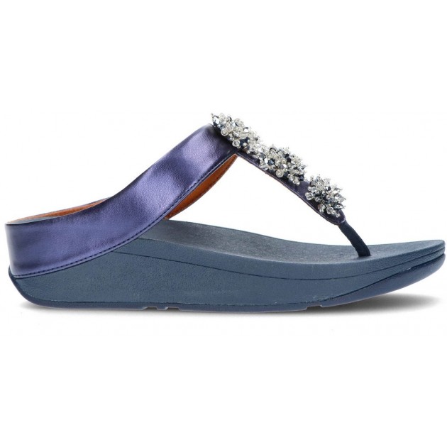 SANDALIAS FITFLOP GALAXY TOE-THONGS BLUE