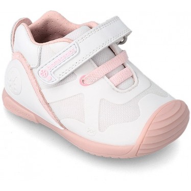 SNEAKERS BIOMECANICS SPORT GIRL 232123 PLATA_BLANCO