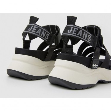 SANDALIAS PEPE JEANS TREK VENUS POINT PLS90570 BLACK