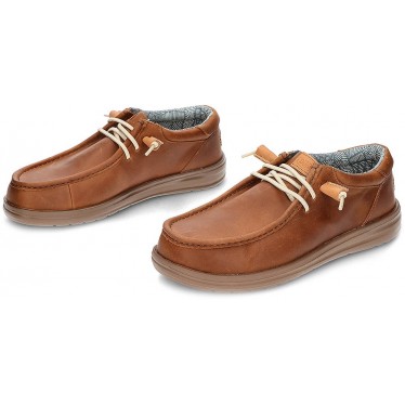 ZAPATOS DUDE WALLY GRIP 40175 BROWN