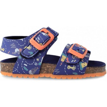 SANDALIAS GARVALIN 232663 BIO ESTAMPADO AZUL_MARINO