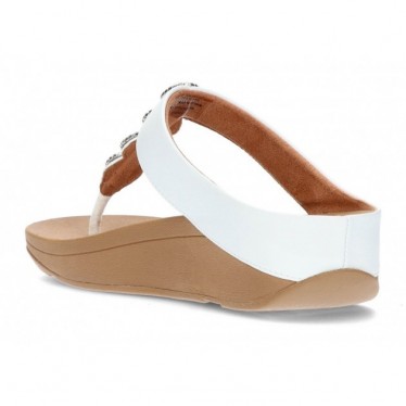 SANDALIAS FITFLOP FINO SPARKLE WHITE