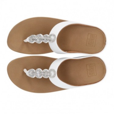 SANDALIAS FITFLOP FINO SPARKLE WHITE