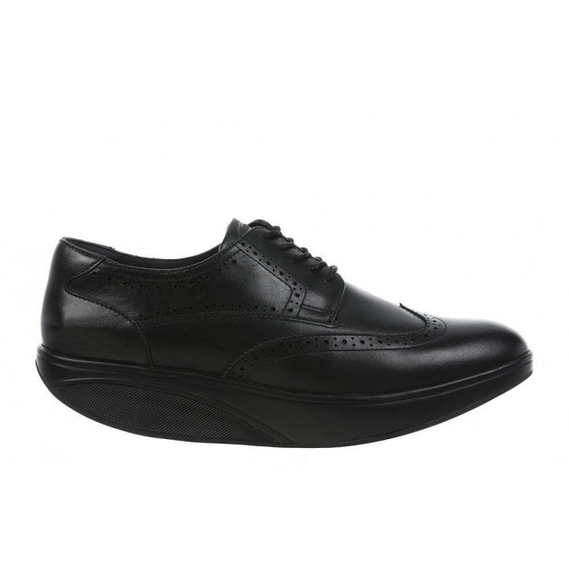 ZAPATOS DE VESTIR MBT OXFORD WING TIP M BLACK_CALF