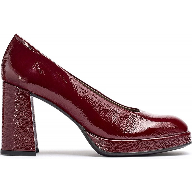 ZAPATOS DE TACÓN WONDERS CAPTAIN H-5921 BURDEOS