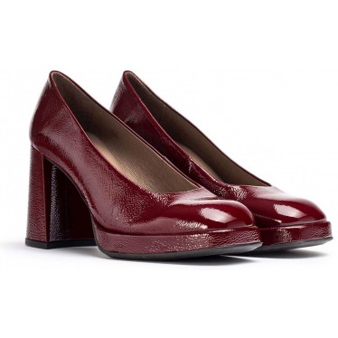 ZAPATOS DE TACÓN WONDERS CAPTAIN H-5921 BURDEOS