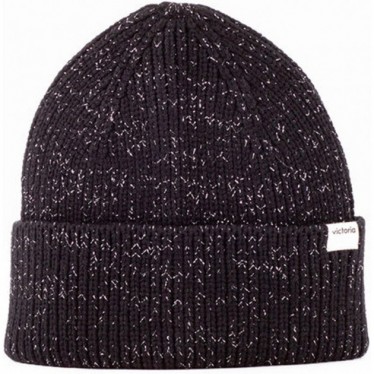 GORRO VICTORIA DETALLE LUREX 9123008 NEGRO