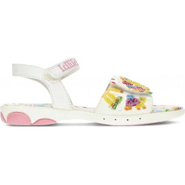 SANDALIA LELLY KELLY LK55521 GIRAFA Y ELEFANTE WHITE