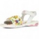 SANDALIA LELLY KELLY LK55521 GIRAFA Y ELEFANTE WHITE