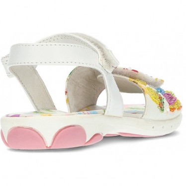 SANDALIA LELLY KELLY LK55521 GIRAFA Y ELEFANTE WHITE