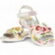 SANDALIA LELLY KELLY LK55521 GIRAFA Y ELEFANTE WHITE