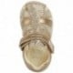 SANDALIAS GEOX MACCHIA PRIMEROS PASOS B254WB BEIGE_GOLD