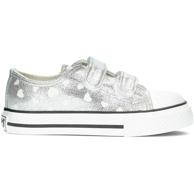 ZAPATILLAS CONGUITOS BRILLO 14155 PLATA