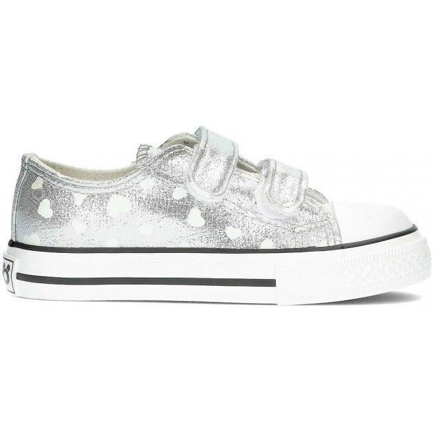 ZAPATILLAS CONGUITOS BRILLO 14155 PLATA ZAPATILLAS CONGUITOS BRILLO 14155 PLATA